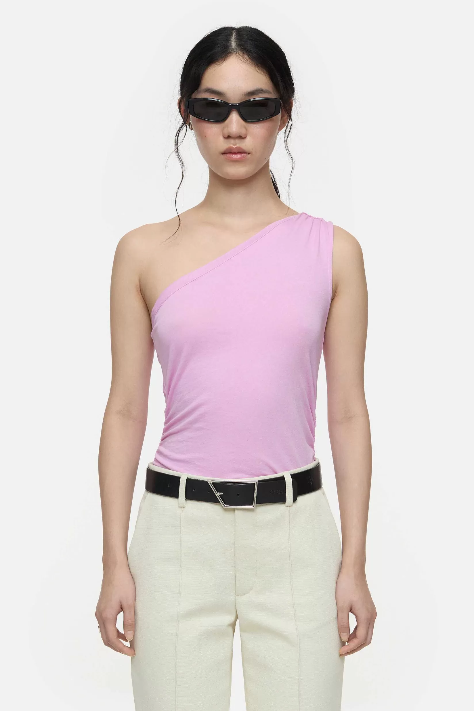 Fashion CLOSED Asymmetrische Bovenkant Roze Pony
