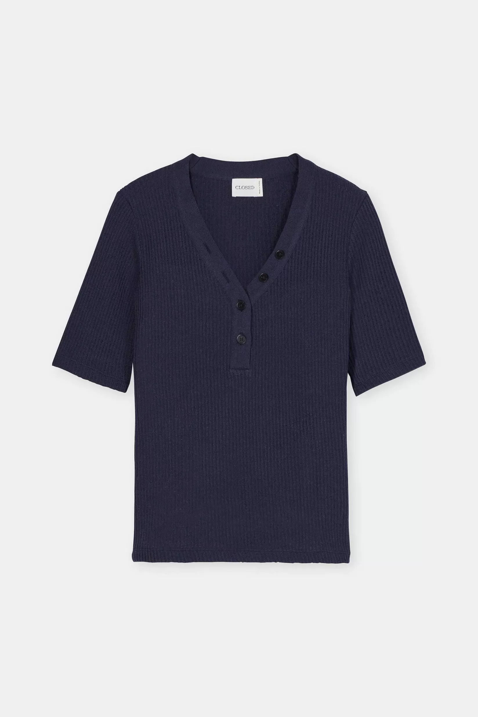 Hot CLOSED Boucle Overhemd Donkere Nacht
