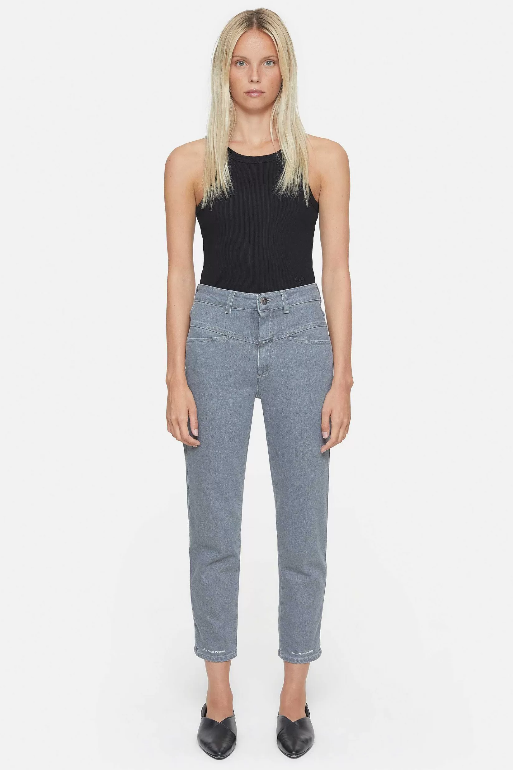 New CLOSED Heritage Jeans - Stijlnaam Pedaalduwer Midden Grijs