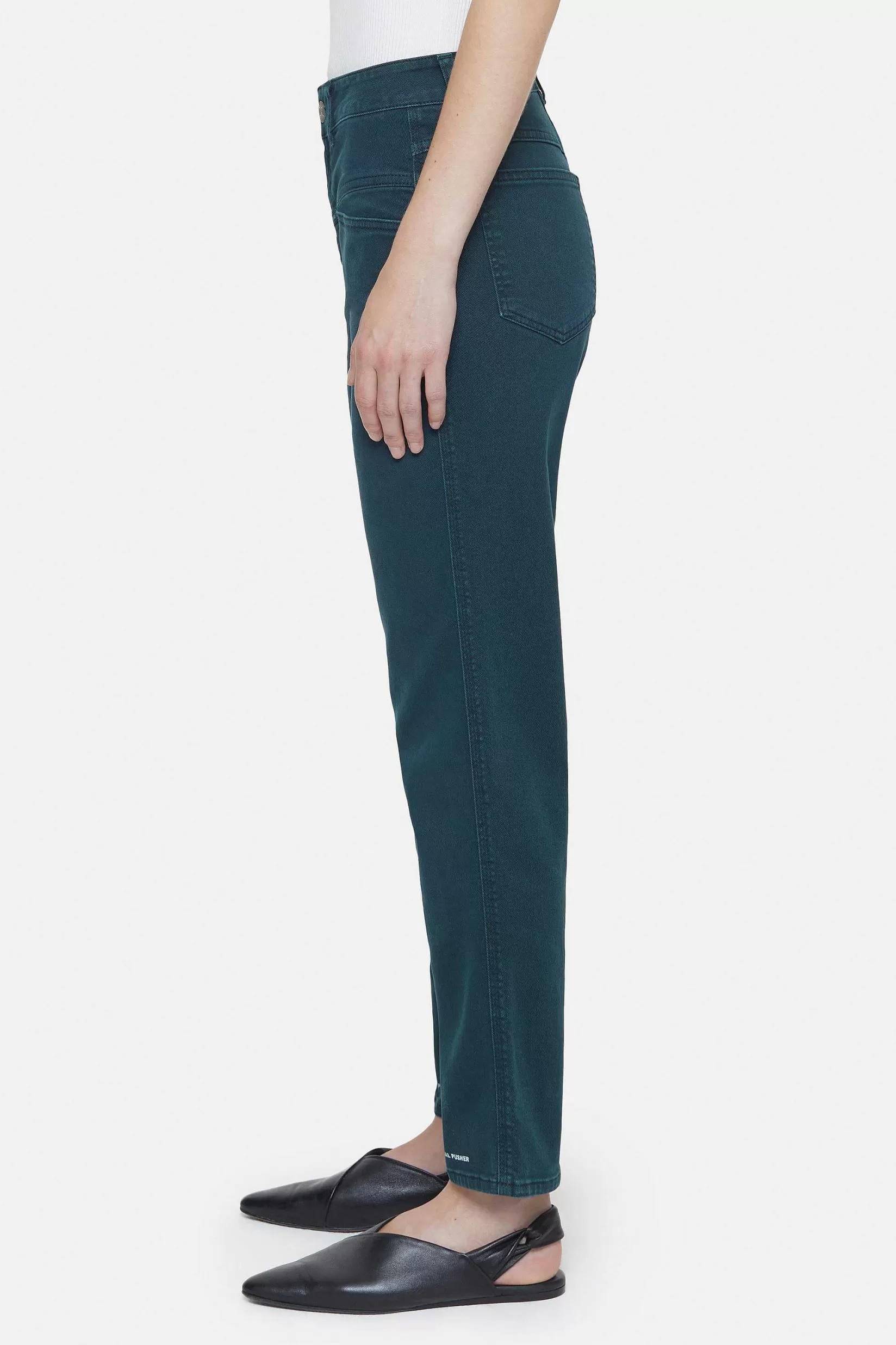 Online CLOSED Heritage Jeans - Stijlnaam Pedaalduwer Varen Groen