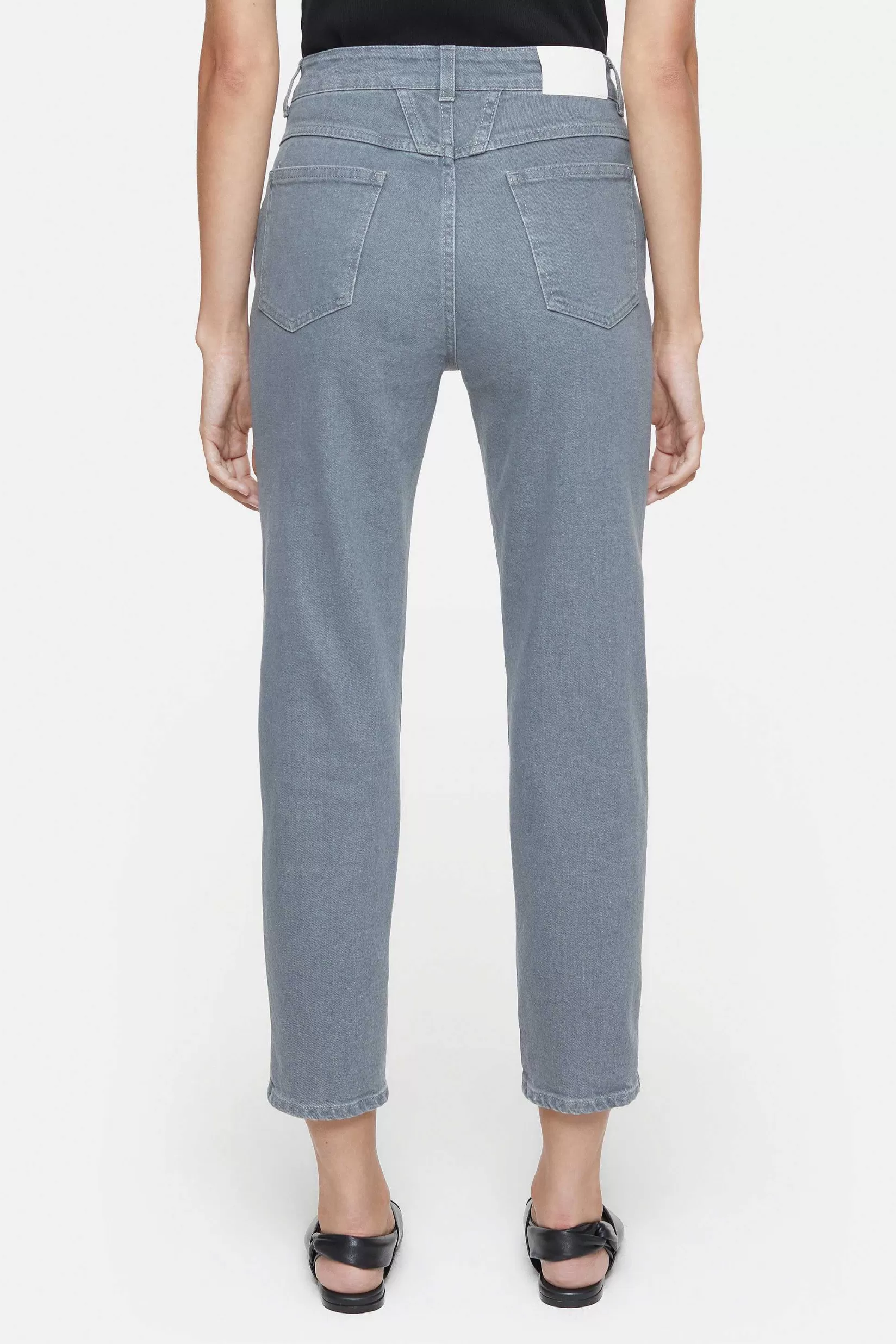 Online CLOSED Heritage Jeans - Stijlnaam Pedaalduwer Midden Grijs