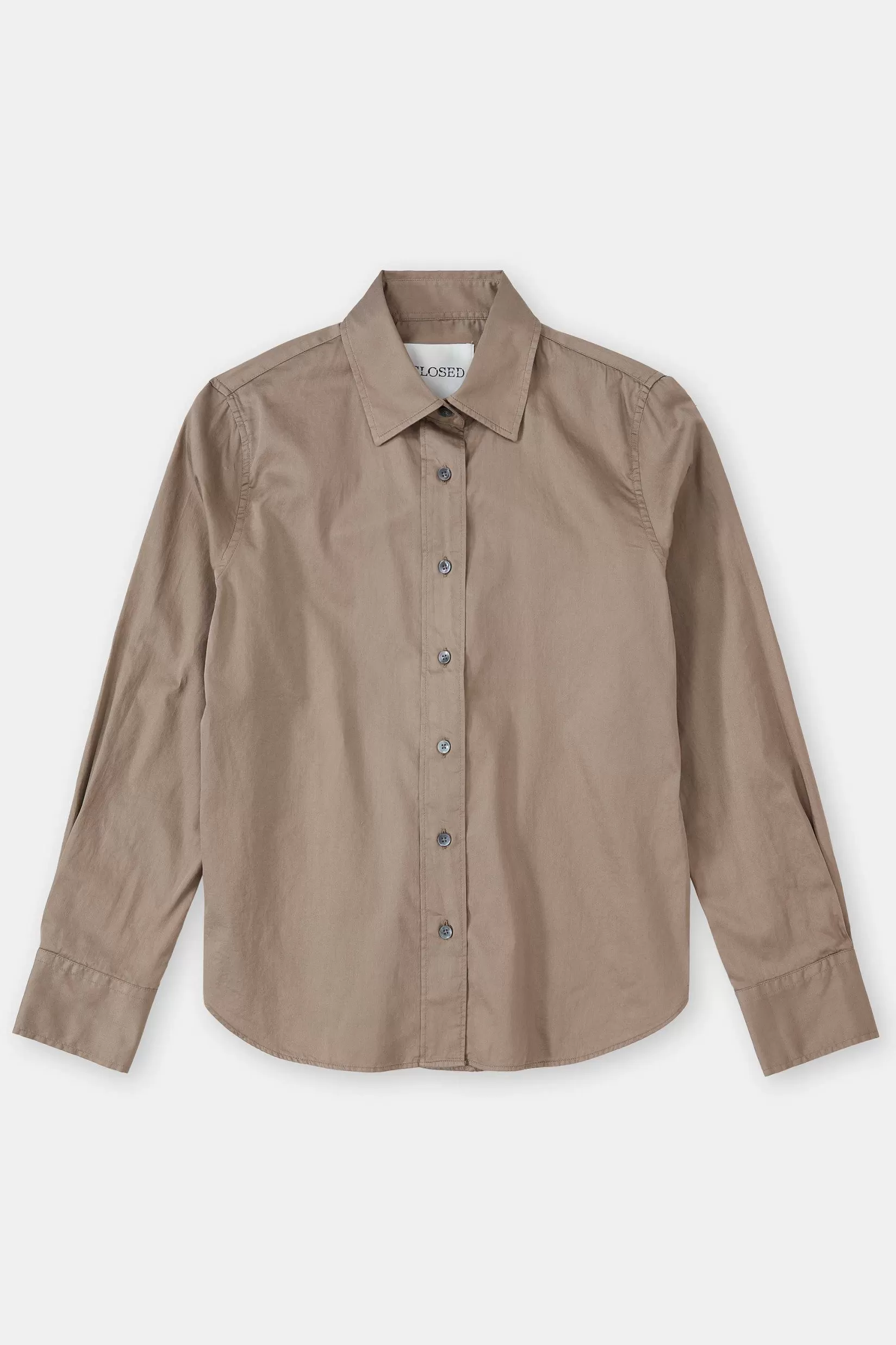 Outlet CLOSED Katoenen Satijnen Blouse Malen