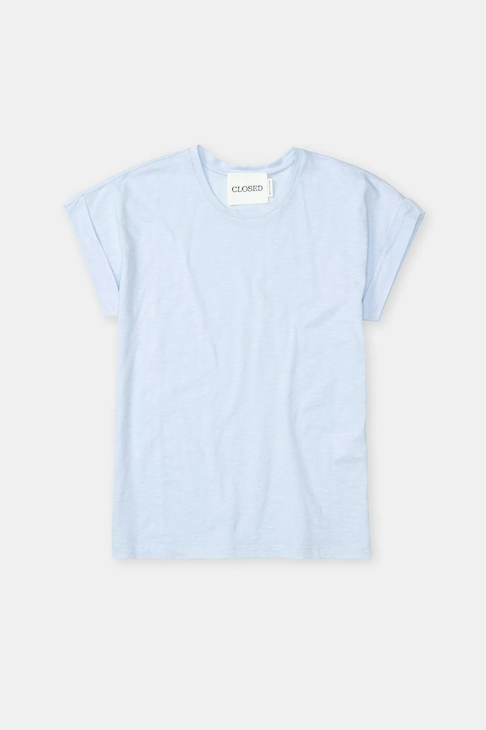 New CLOSED Makkelijk T-Shirt Zacht Blauw