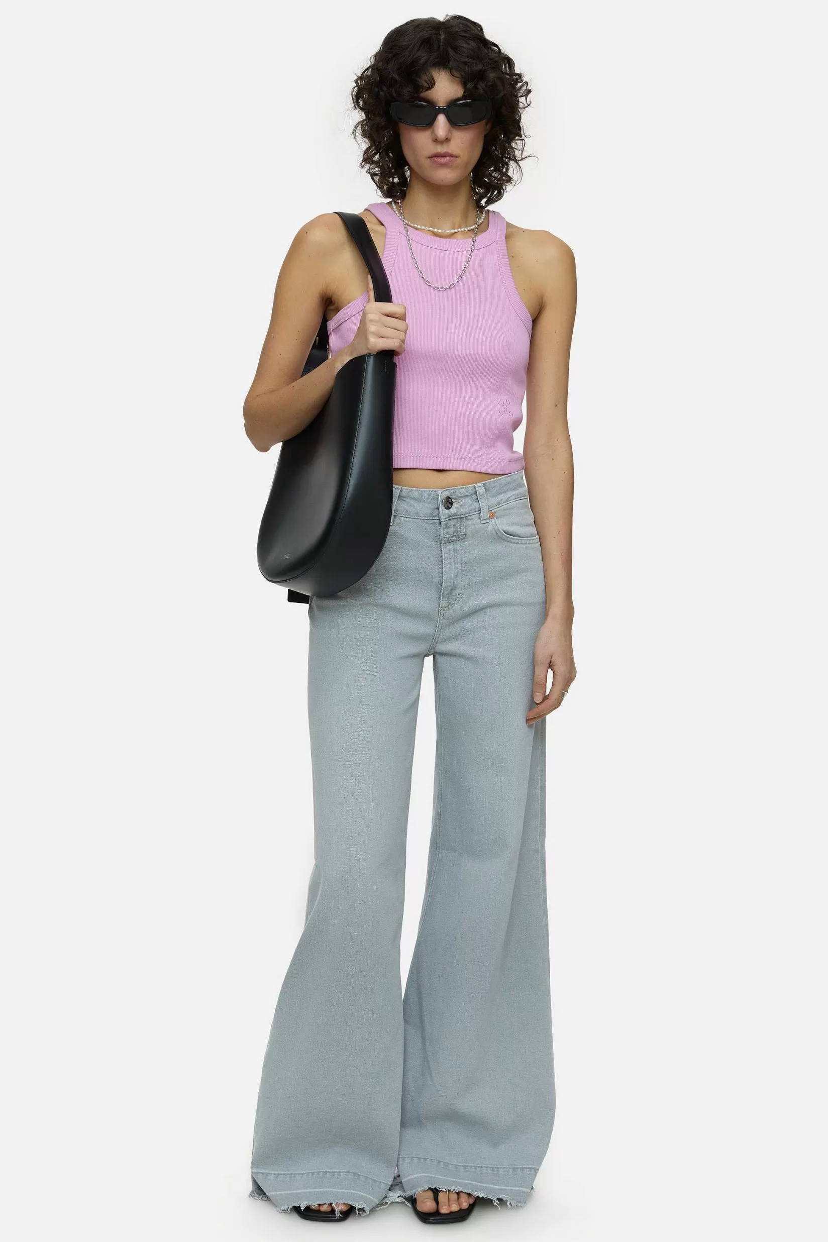 Flash Sale CLOSED Racer-Top Roze Pony