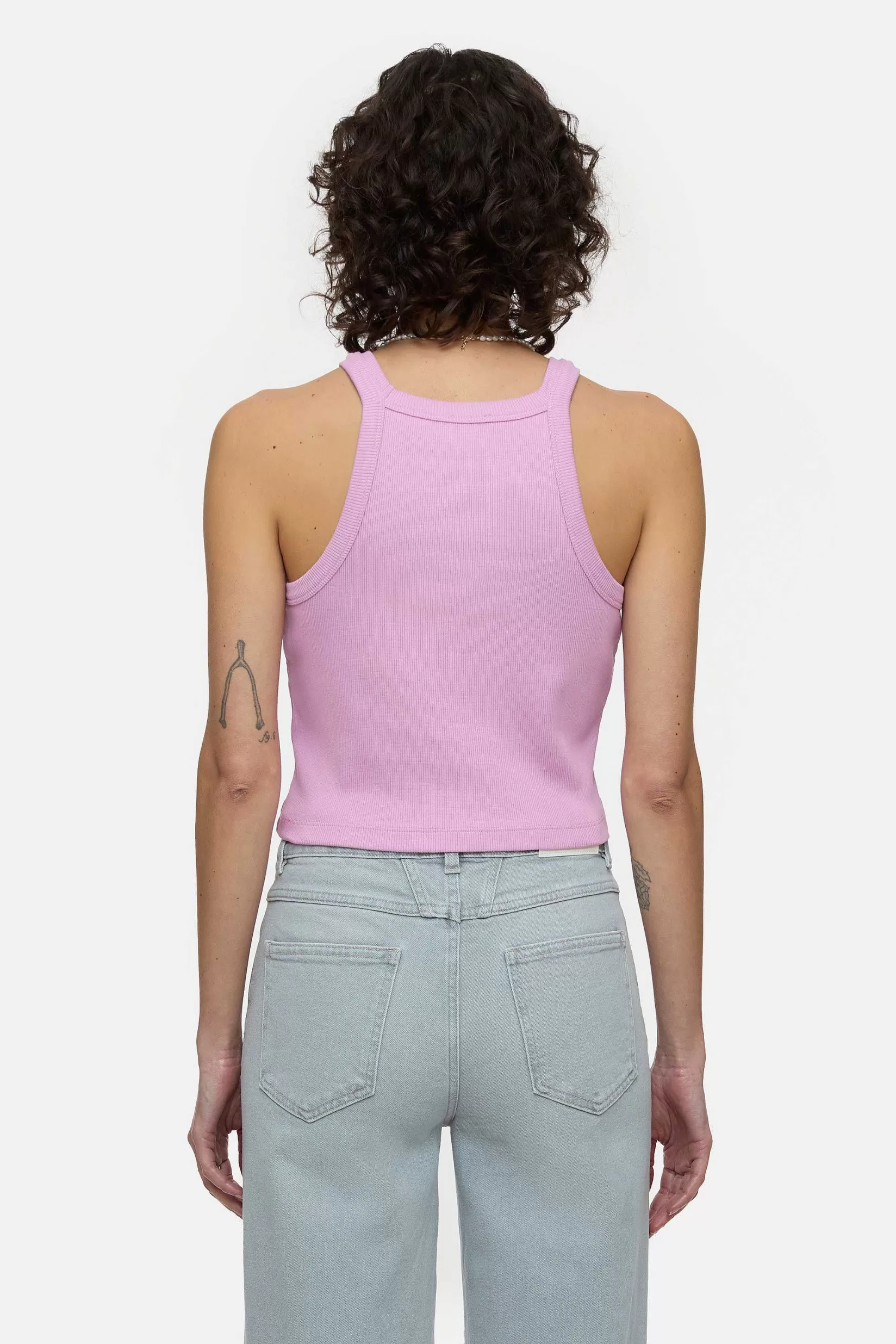 Flash Sale CLOSED Racer-Top Roze Pony
