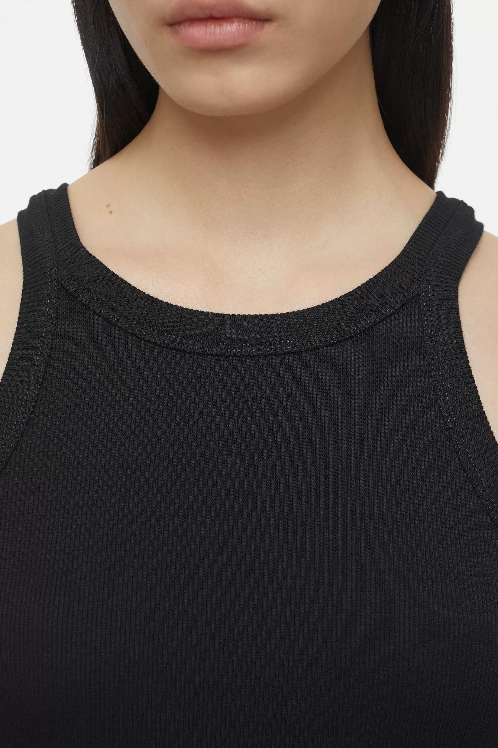 Clearance CLOSED Racer-Top Zwart
