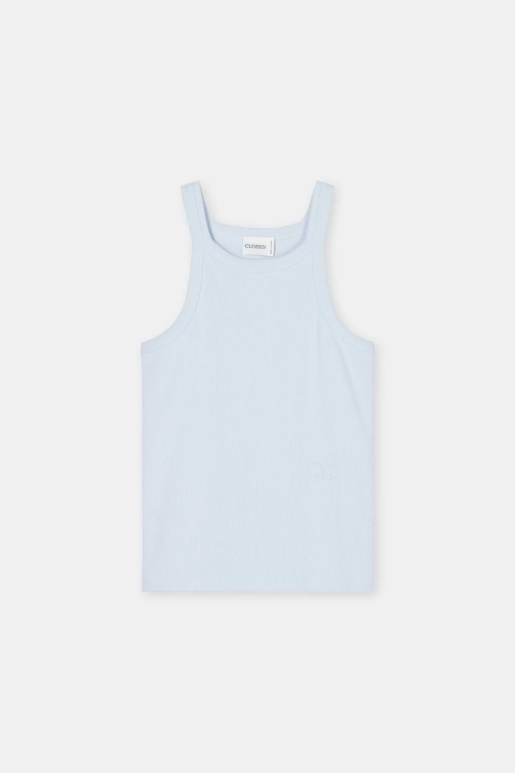 New CLOSED Racer-Top Zacht Blauw