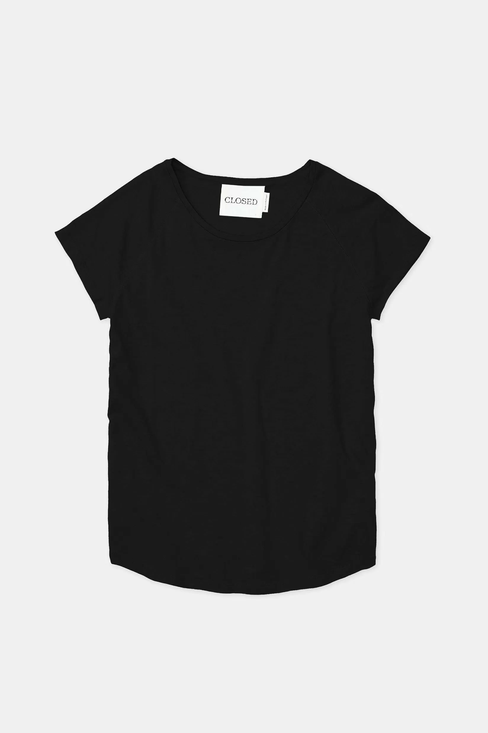 Outlet CLOSED Raglan-T-Shirt Zwart