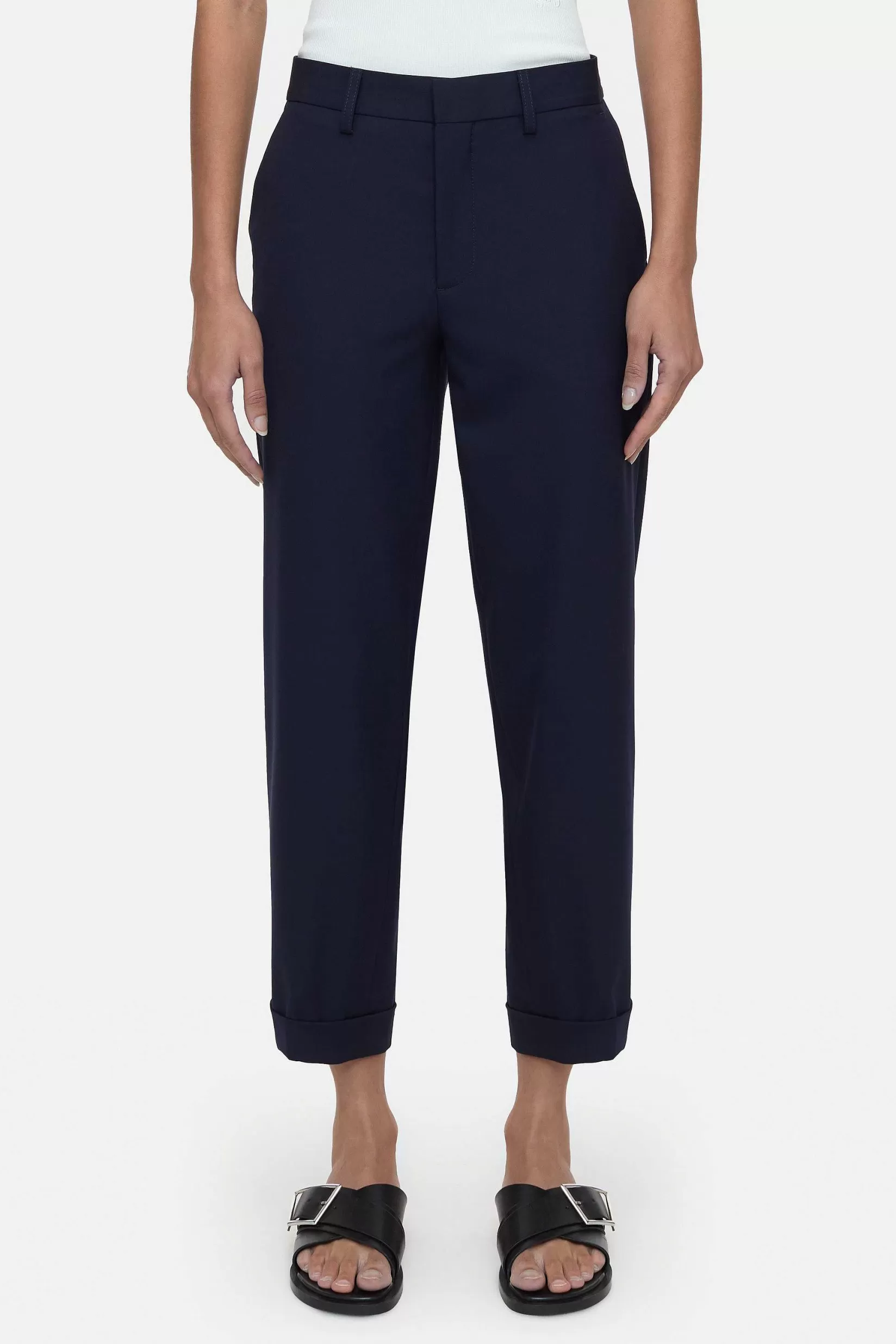 Cheap CLOSED Relaxte Broek - Stijlnaam Auckley Donkere Nacht
