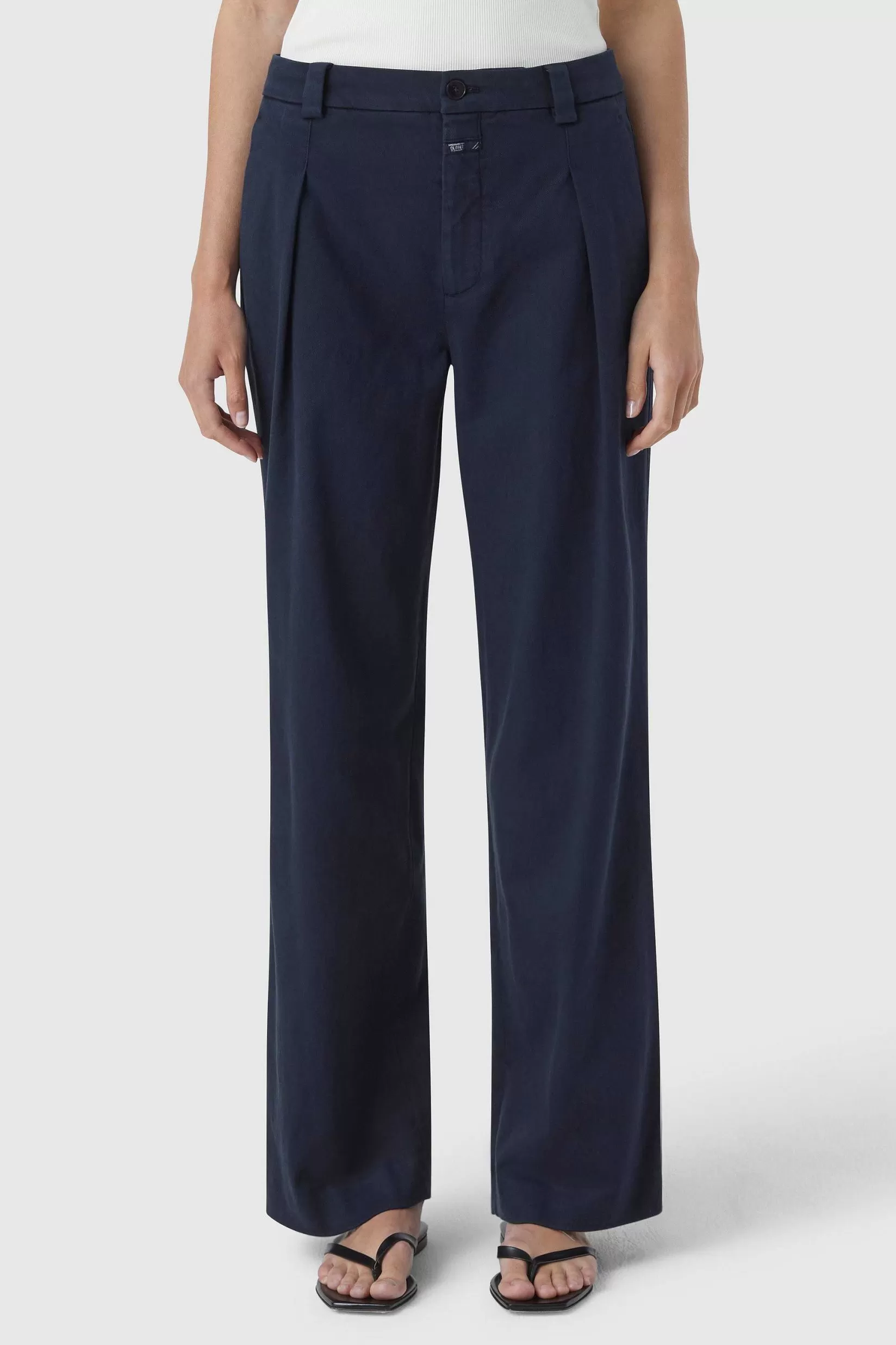 Discount CLOSED Relaxte Broek - Stijlnaam Brooks Donkere Nacht