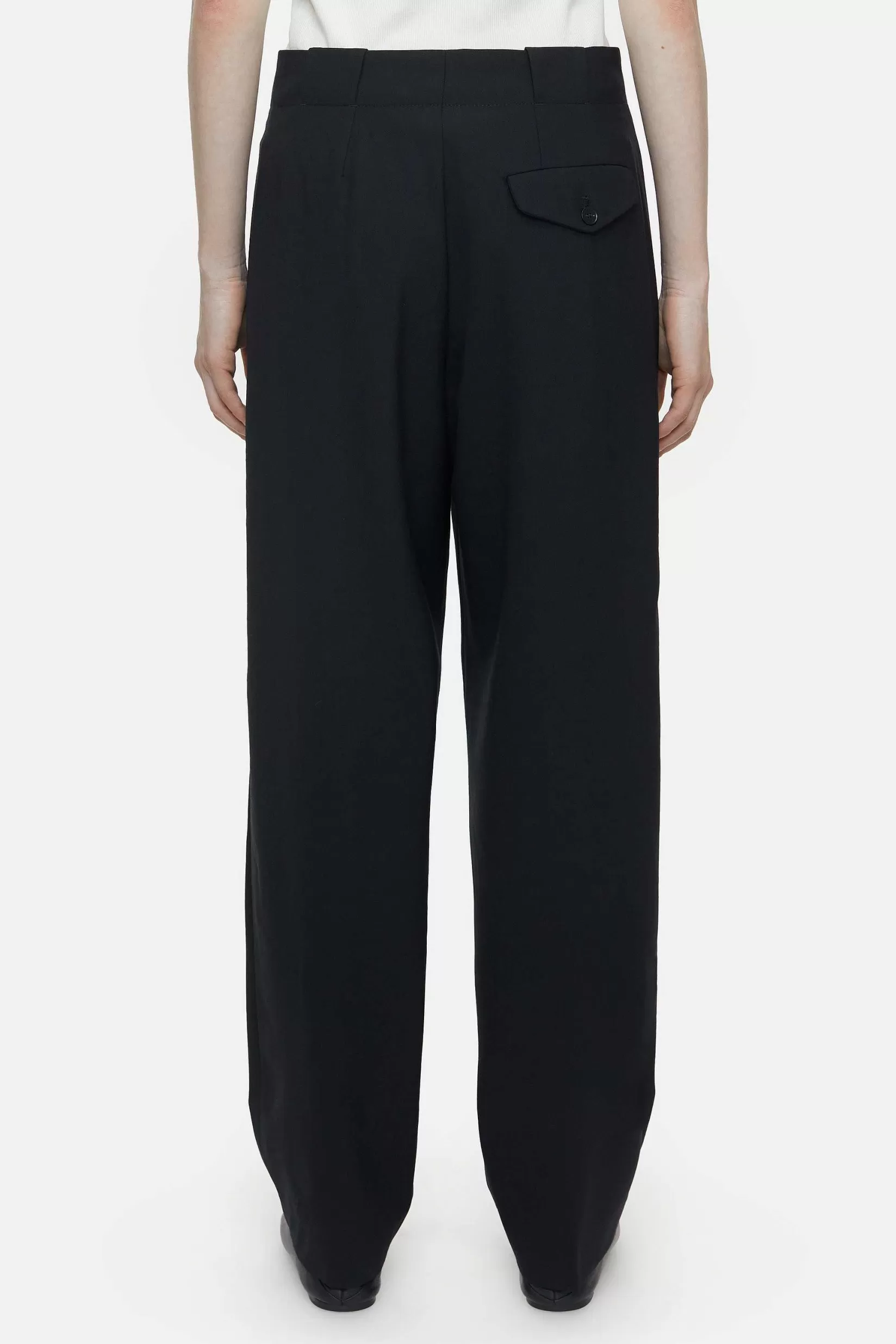 New CLOSED Relaxte Broek - Stijlnaam Mawson Zwart