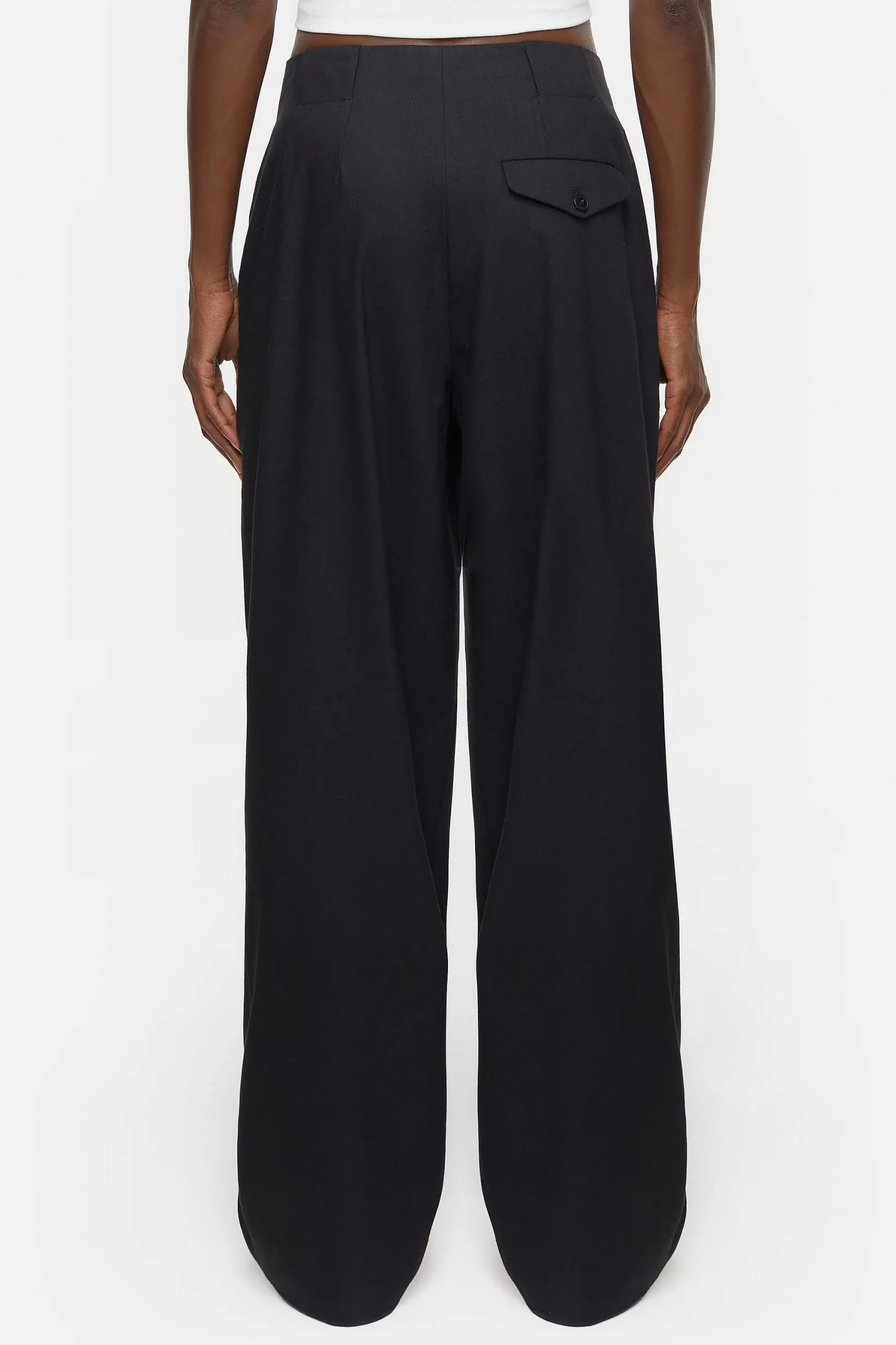 New CLOSED Relaxte Broek - Stijlnaam Mawson Zwart