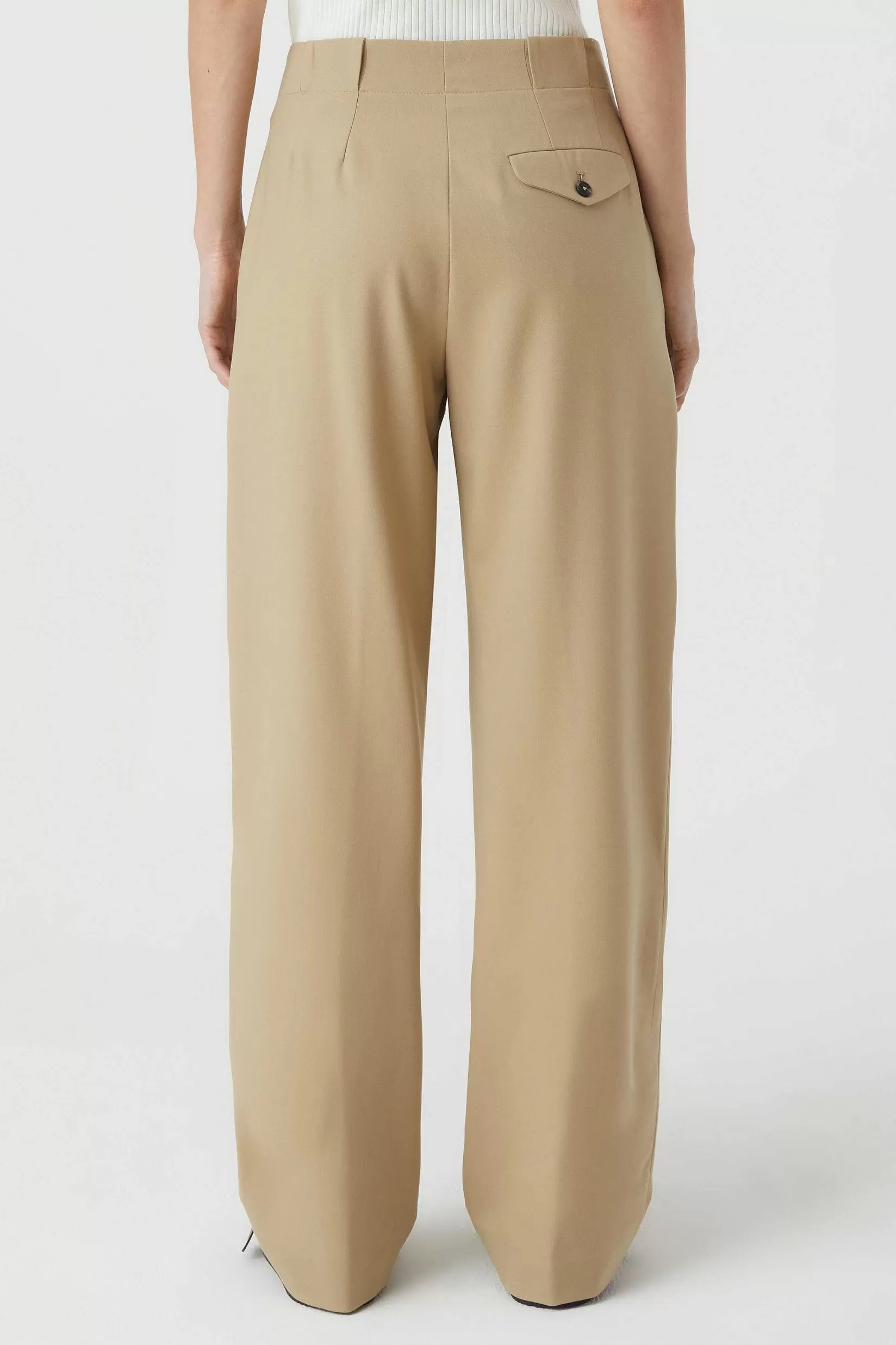 Discount CLOSED Relaxte Broek - Stijlnaam Mawson Zandsteen