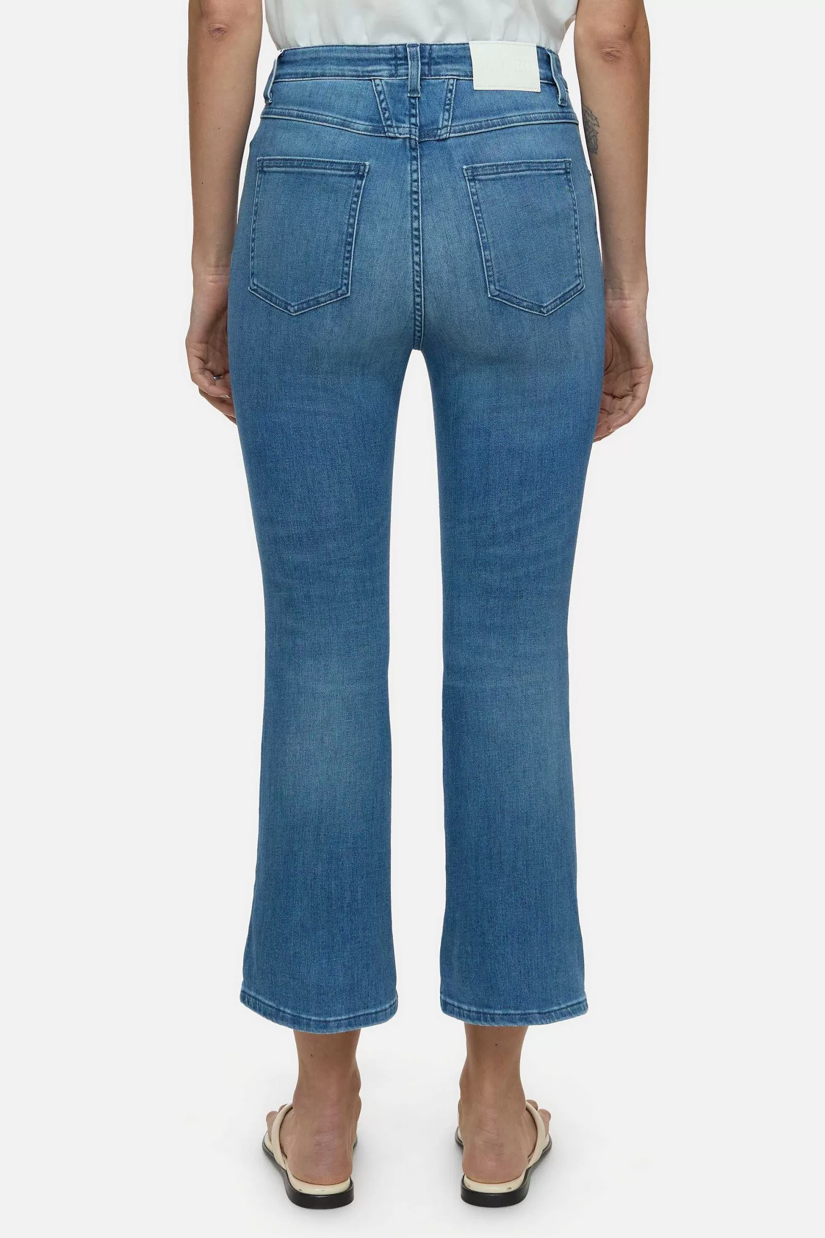Online CLOSED Skinny Jeans - Stijlnaam Hi-Sun Midden Blauw