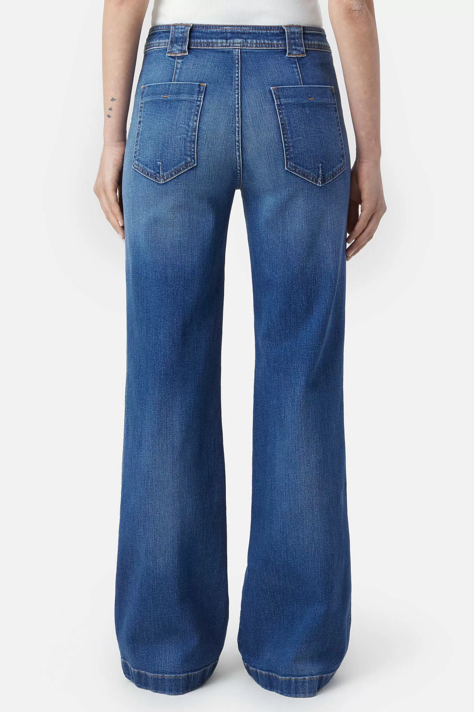 Discount CLOSED Slim Jeans - Stijlnaam Aria Midden Blauw