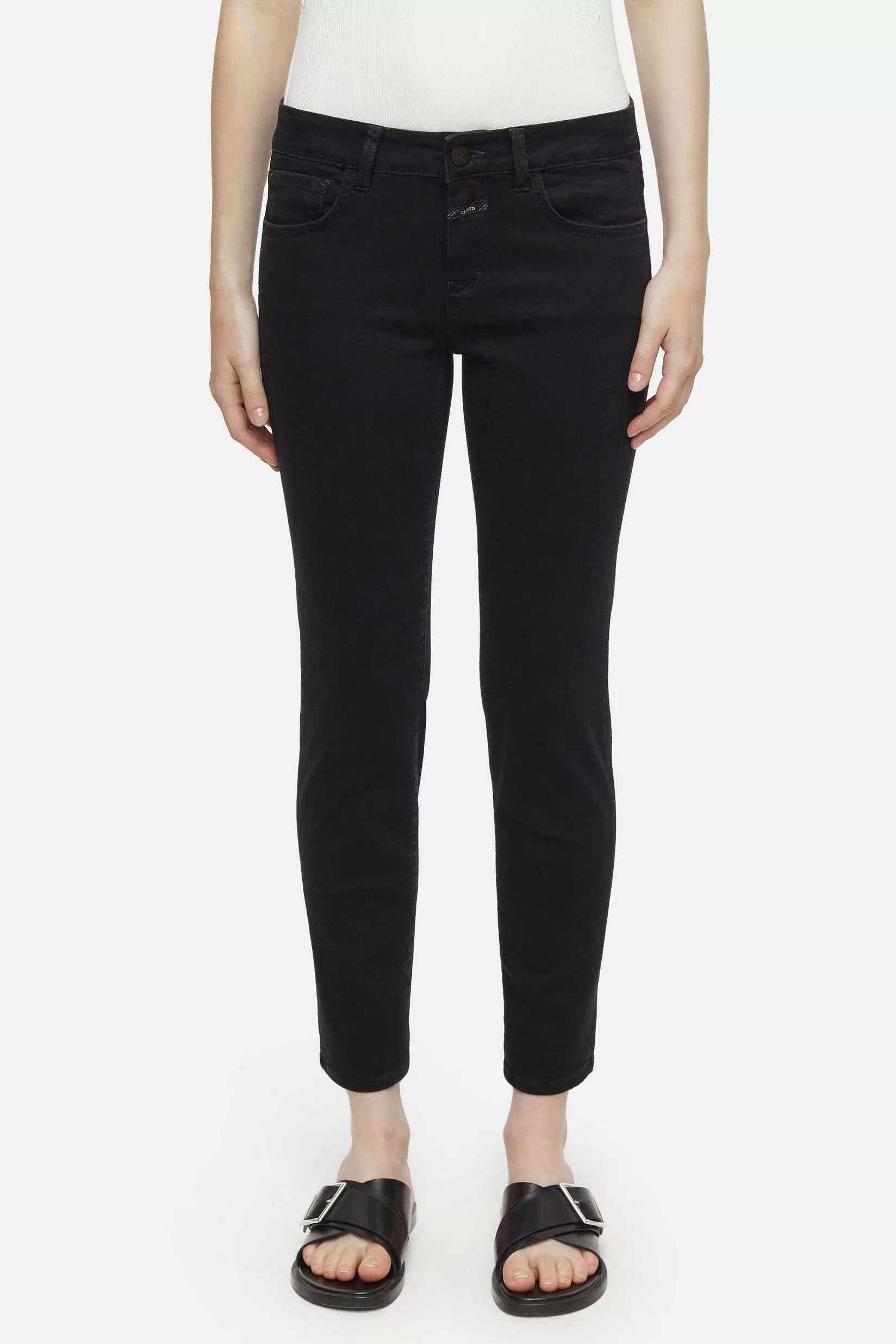 New CLOSED Slim Jeans - Stijlnaam Baker Zwart