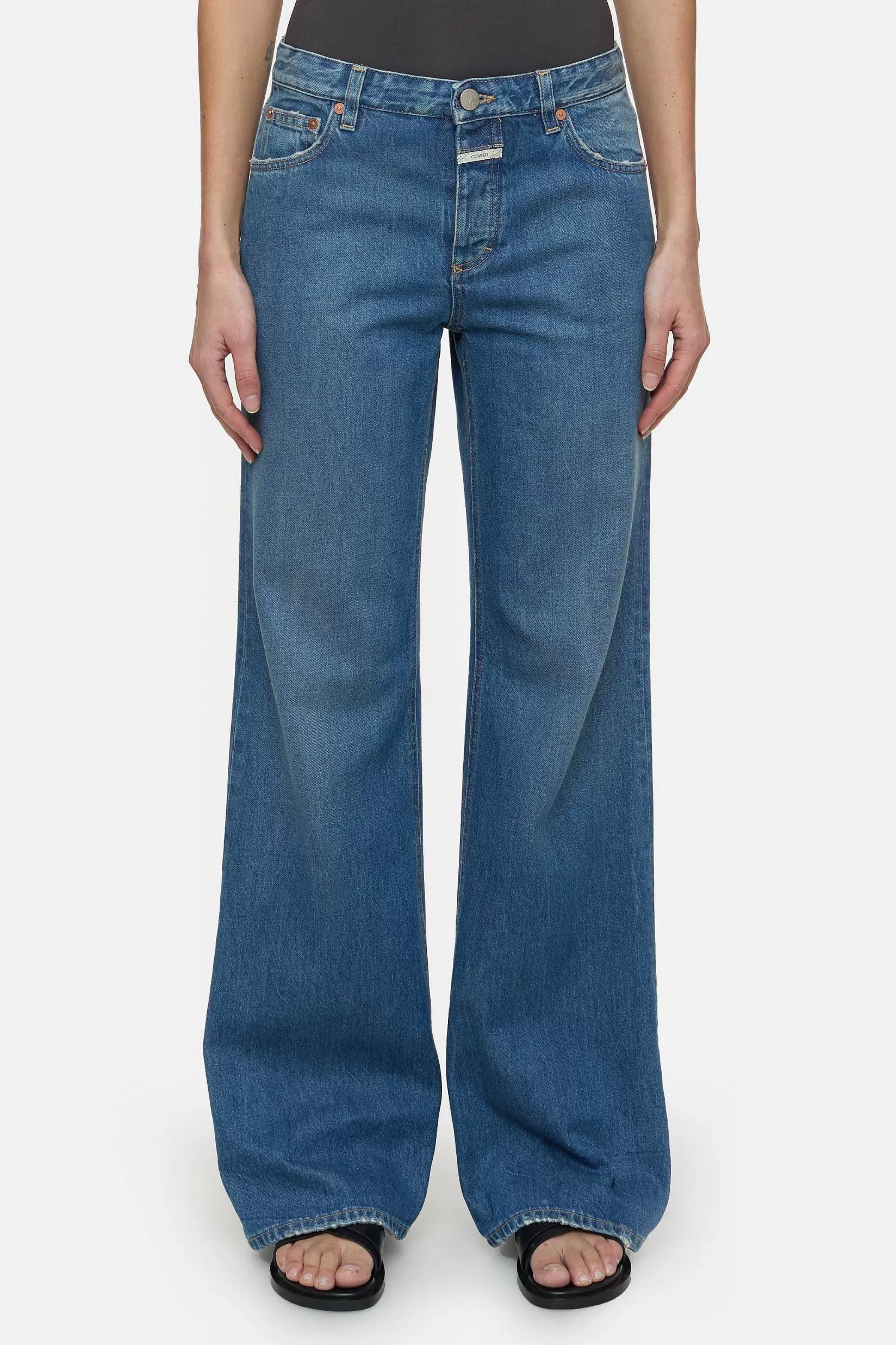 Cheap CLOSED Slim Jeans - Stijlnaam Gillan Midden Blauw