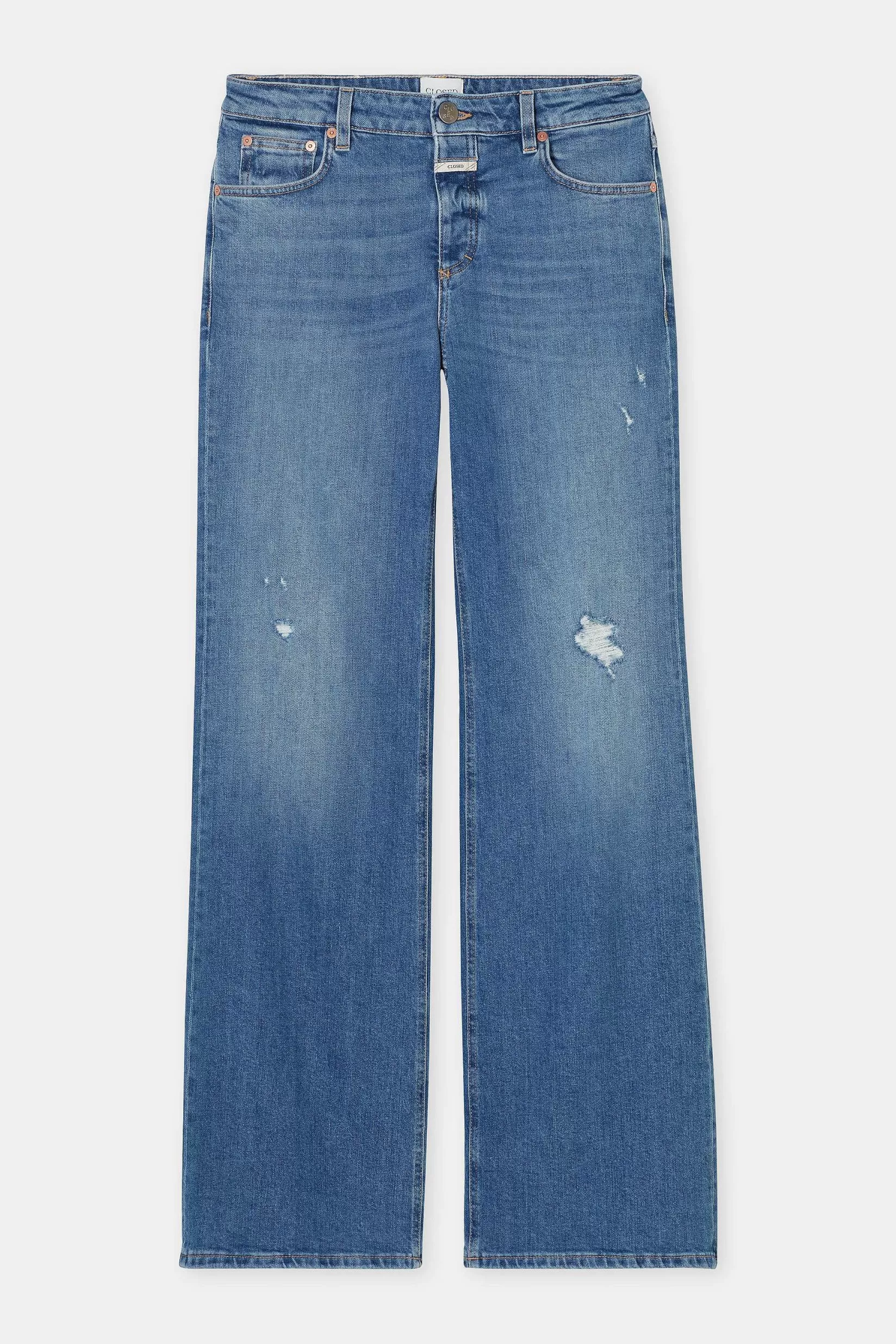 Hot CLOSED Slim Jeans - Stijlnaam Gillan Midden Blauw