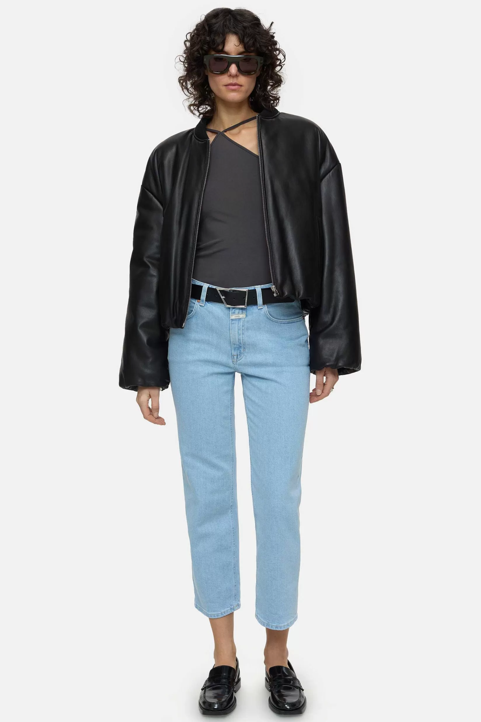 Online CLOSED Slim Jeans - Stijlnaam Milo Lichtblauw