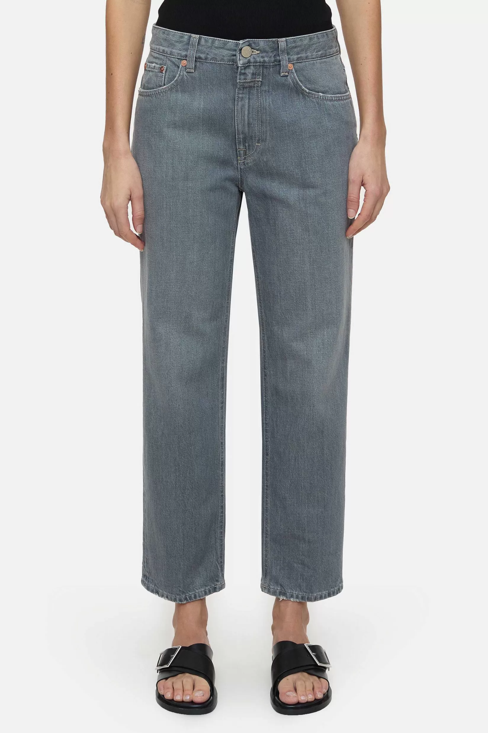Cheap CLOSED Slim Jeans - Stijlnaam Milo Midden Grijs