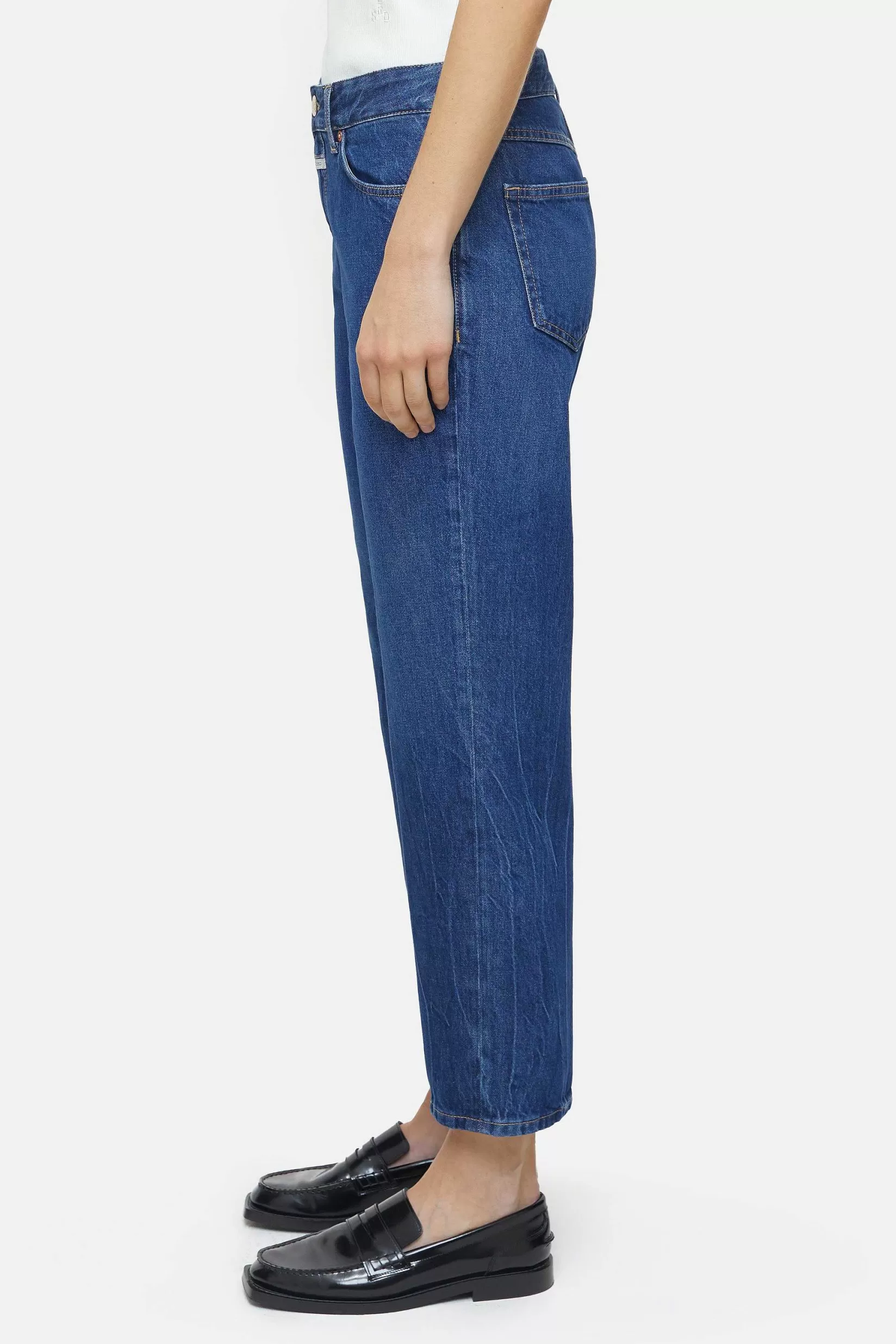Outlet CLOSED Slim Jeans - Stijlnaam Milo Donkerblauw