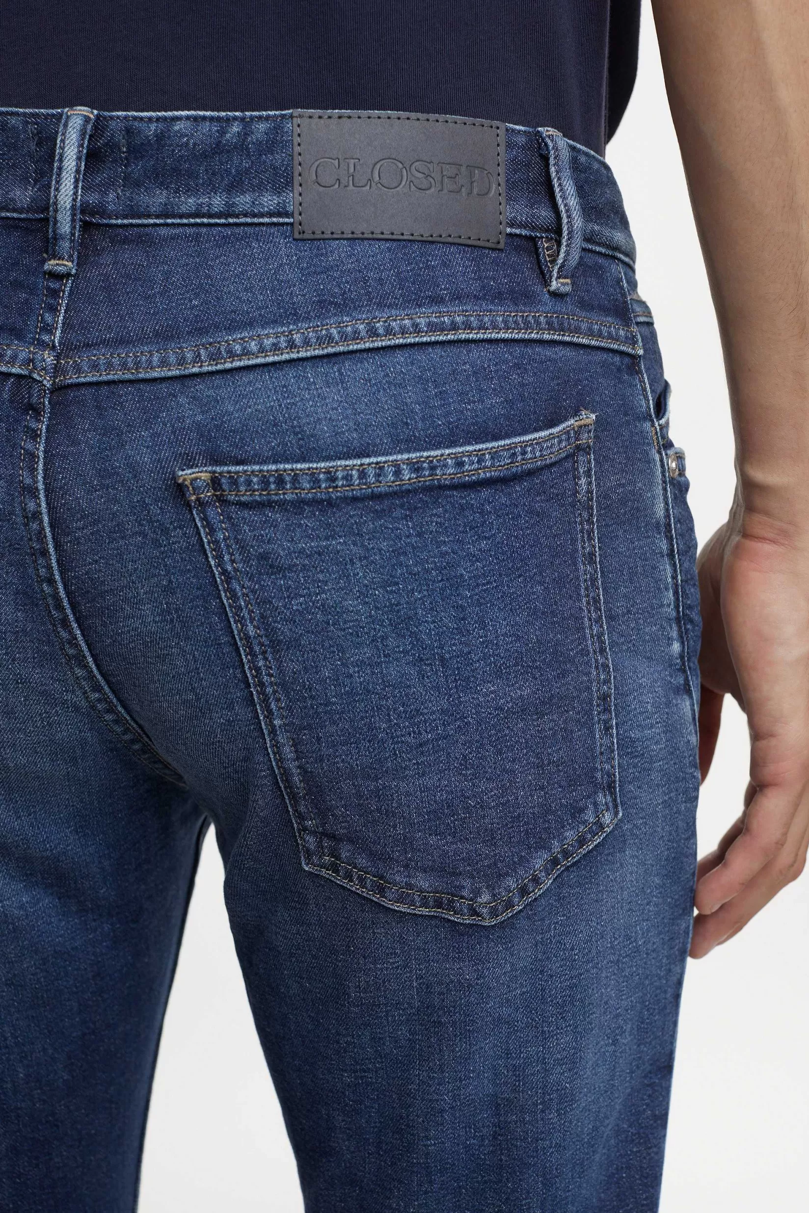 Shop CLOSED Slim Jeans - Stijlnaam Unity Slim Donkerblauw