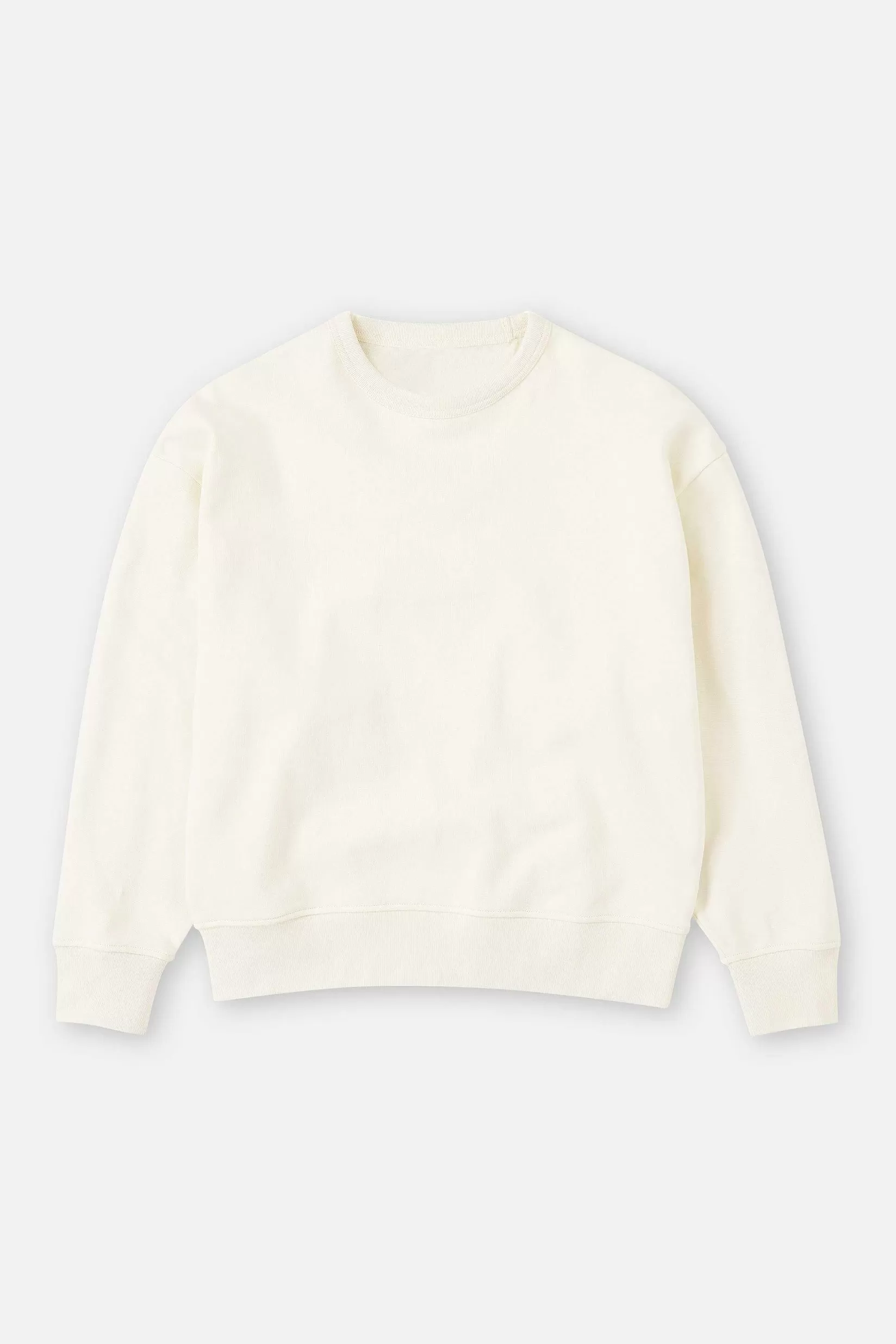 Hot CLOSED Sweatshirt Met Logo Vanille Creme