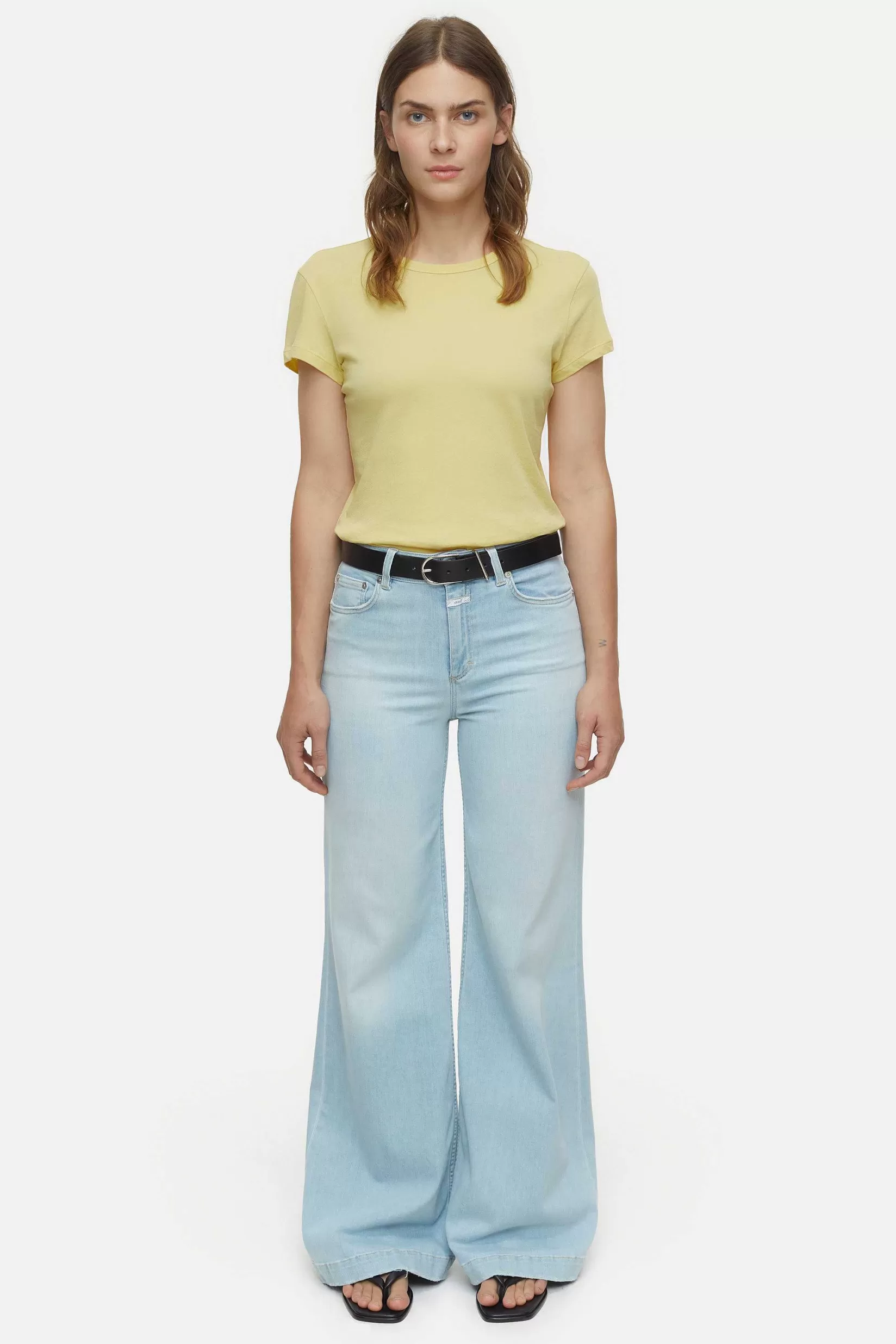 New CLOSED T-Shirt Calamatta Geel