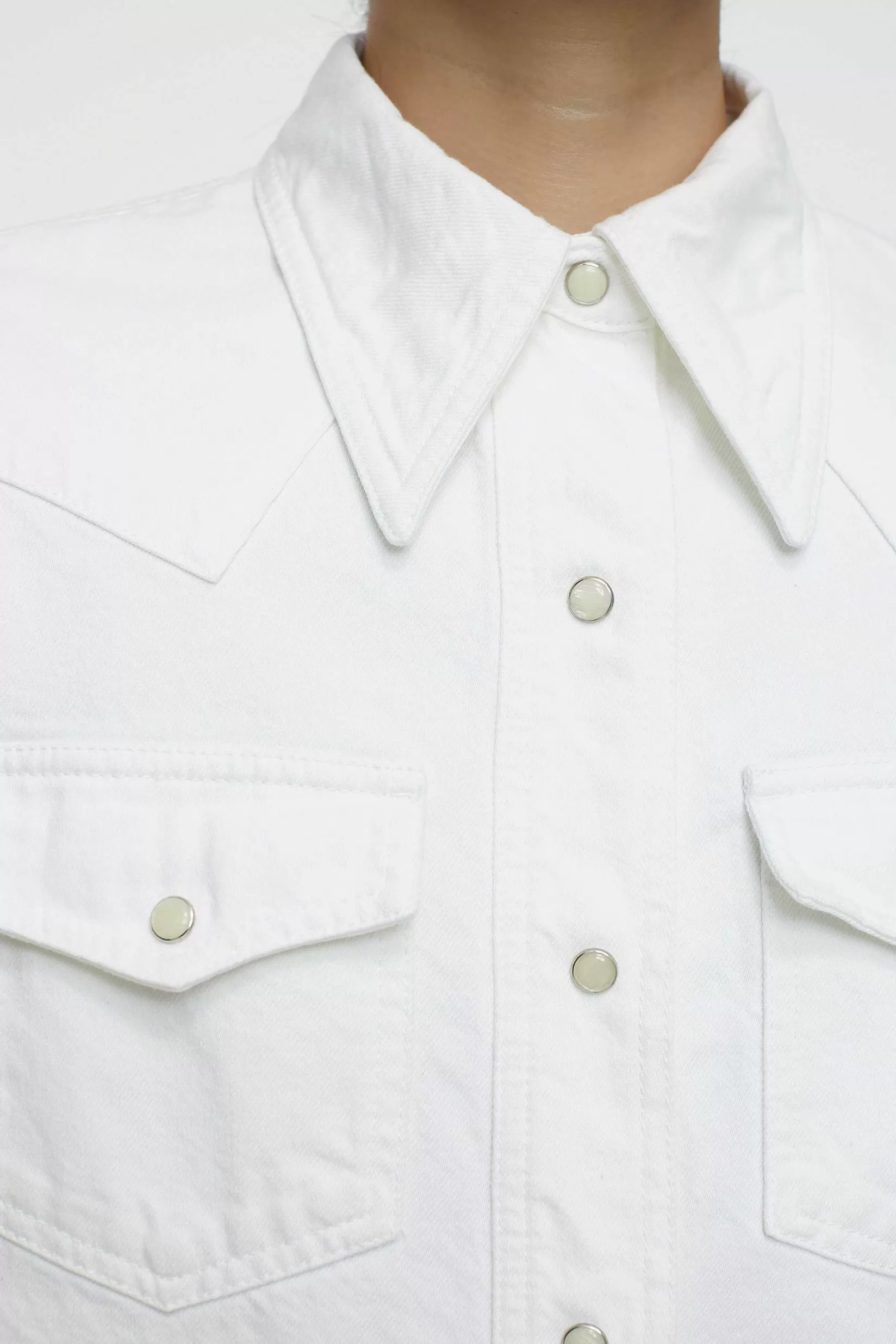 Online CLOSED Westerse Denimblouse Verstand