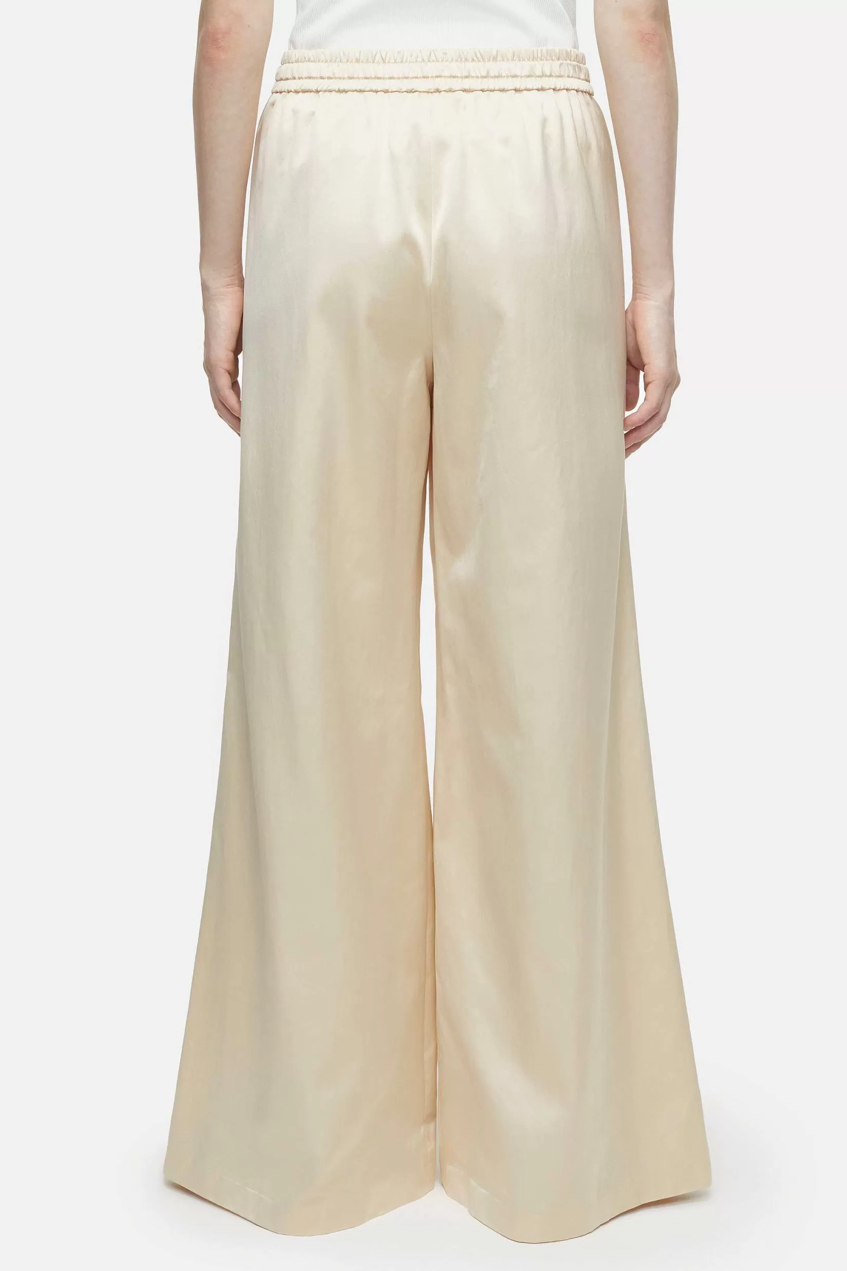 Discount CLOSED Wijde Broek - Stijlnaam Faris Roze Tint