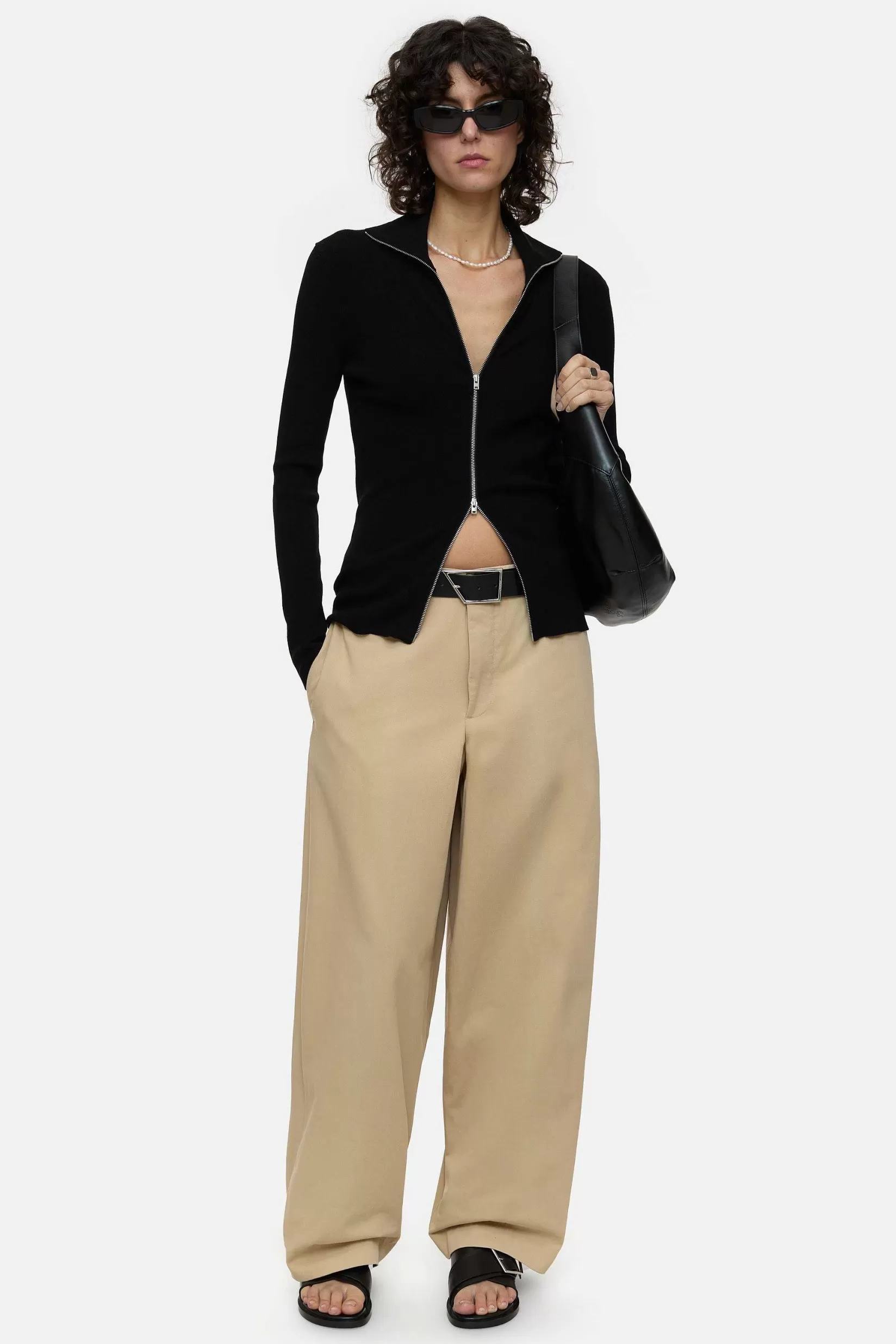 New CLOSED Wijde Broek - Stijlnaam Linby Latte