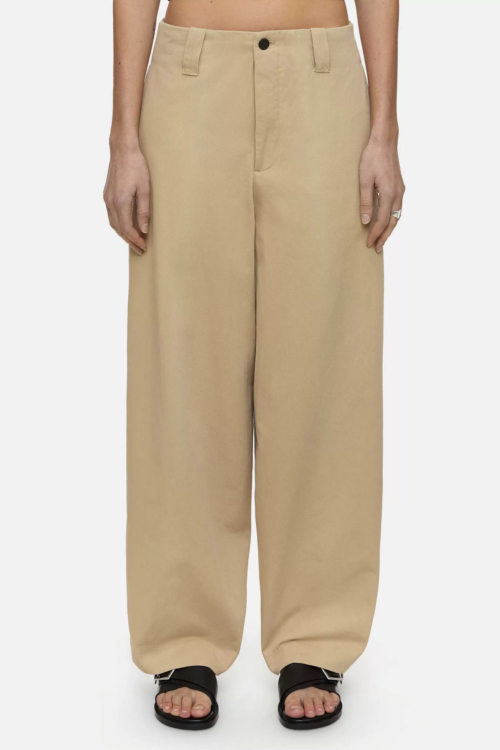 New CLOSED Wijde Broek - Stijlnaam Linby Latte