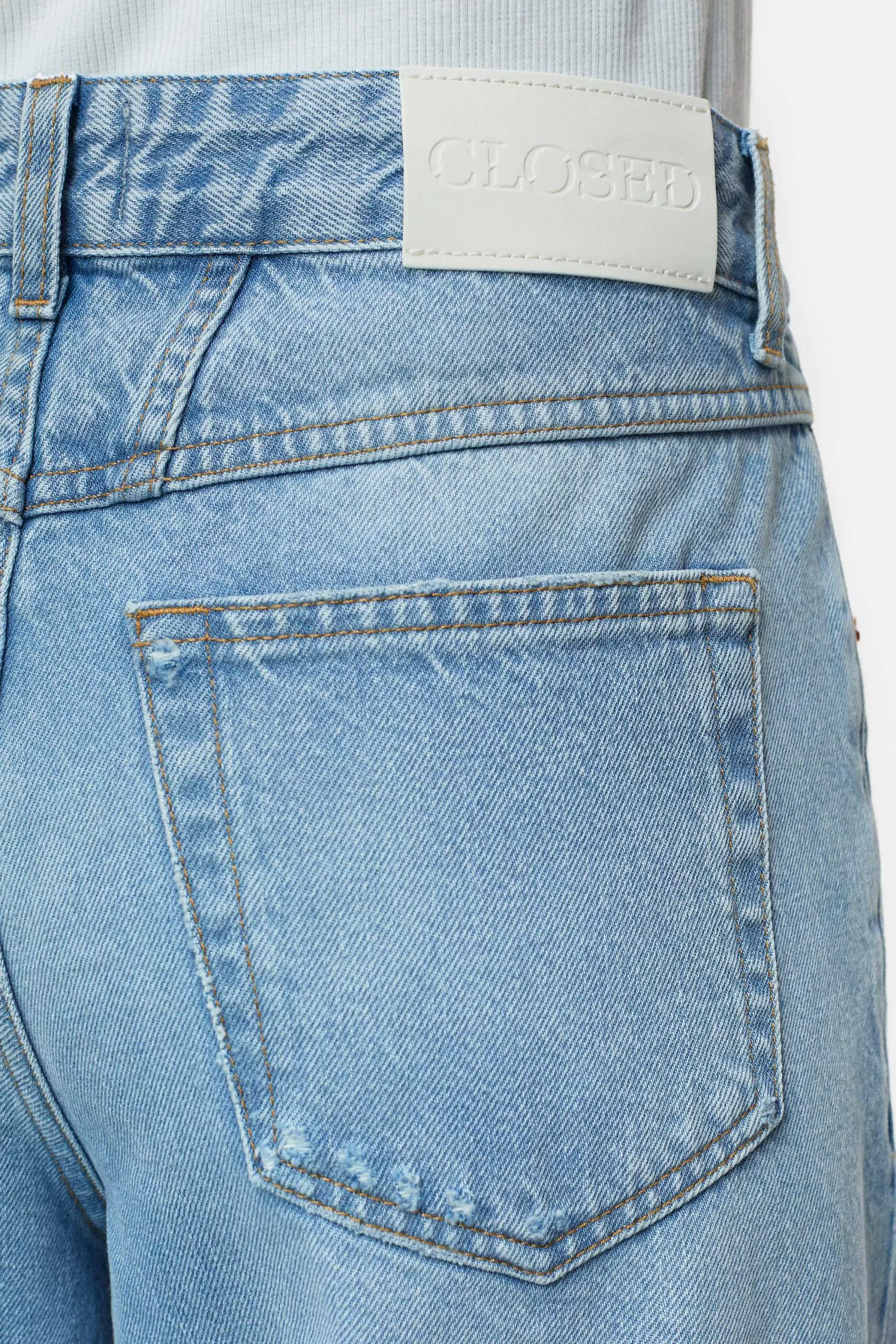 Hot CLOSED Wijde Jeans - Stijlnaam Nikka Lichtblauw