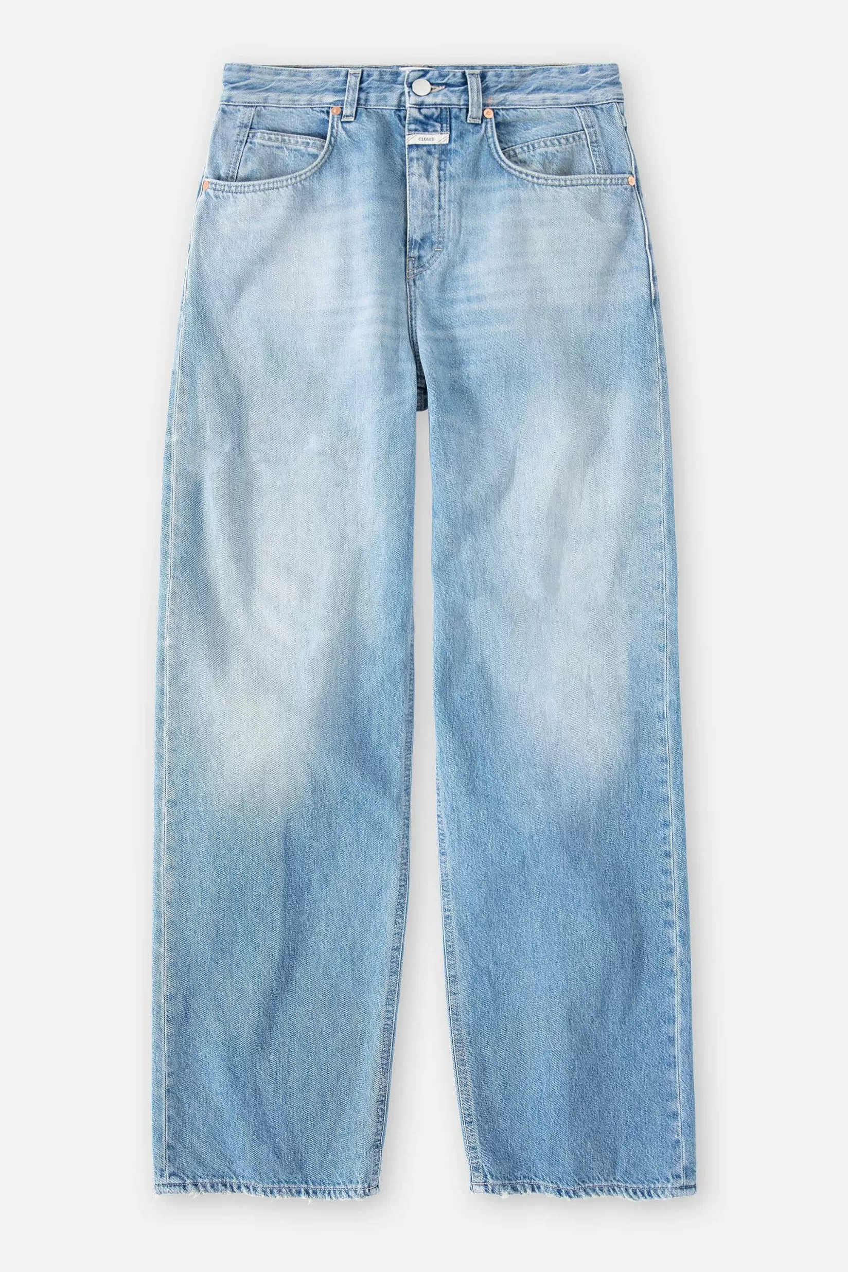 Cheap CLOSED Wijde Jeans - Stijlnaam Nikka Midden Blauw